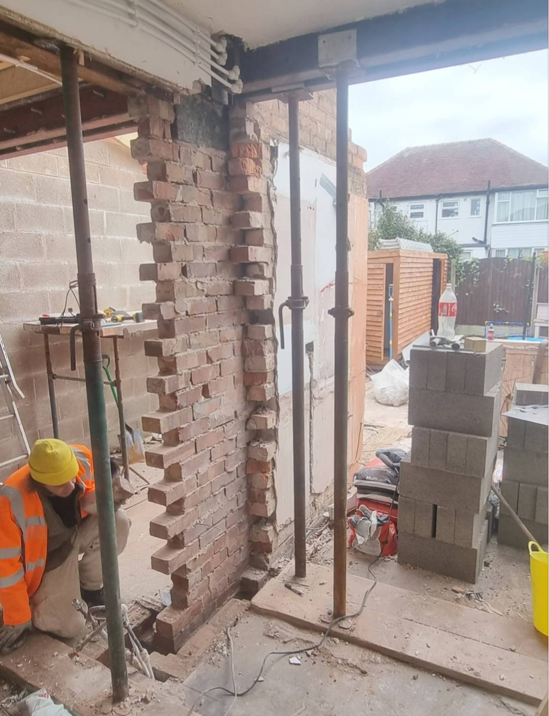 Structural opening & needling